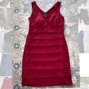 Enfocus Petite Size 8P Red Dress
